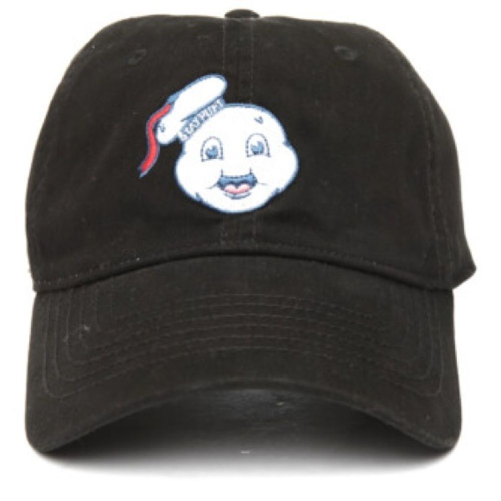 Ghostbusters STAY PUFT Embroidered Logo Adjustable Baseball Hat/Cap